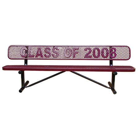 Customized Angle Iron Bench